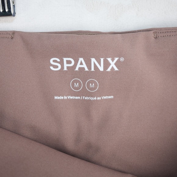 SPANX Booty Boost 7/8 Legging Smoke High Rise Contoured Waistband Sculpting Sz M - Picture 3 of 9